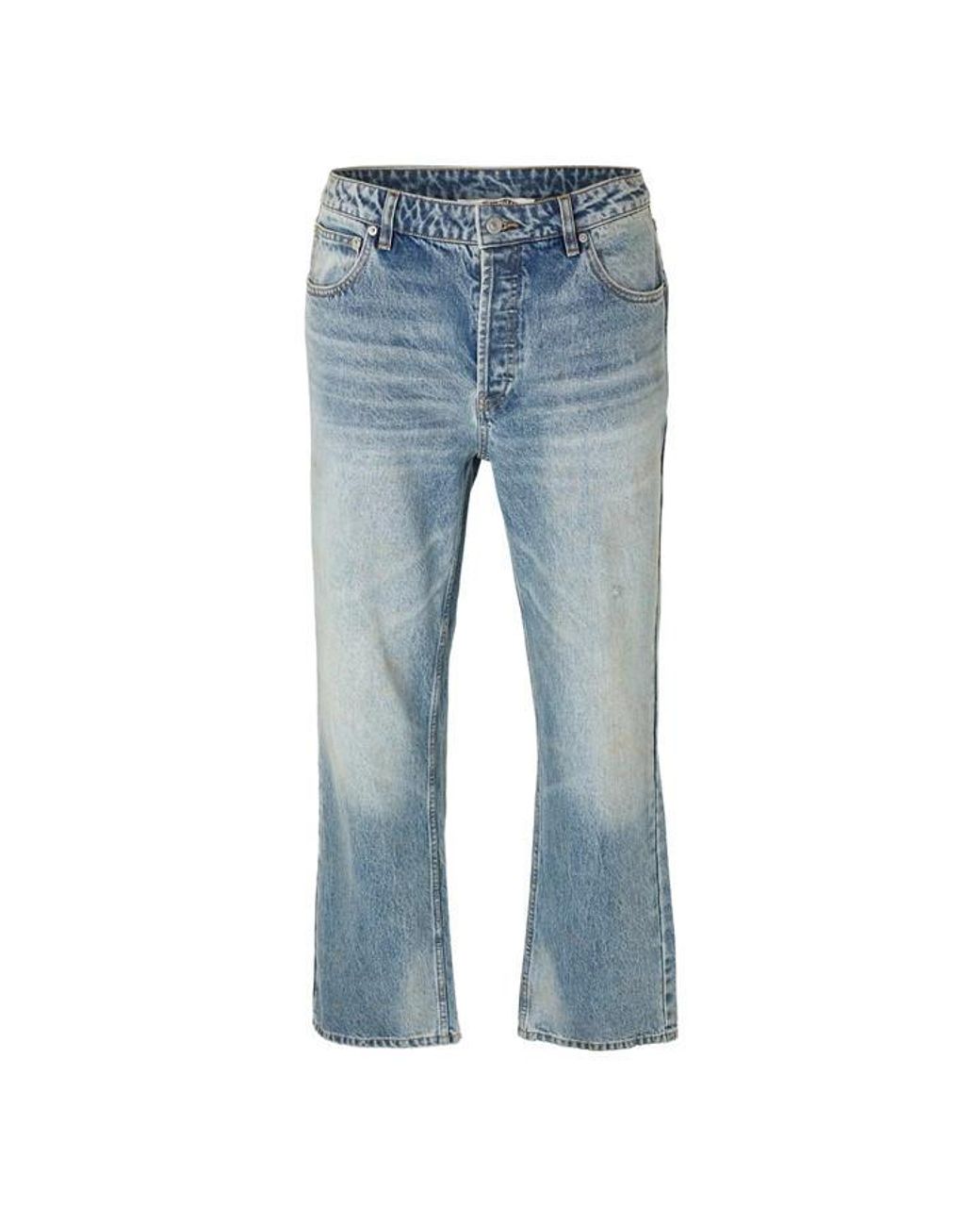 Cole Buxton Blue Straight Leg Jeans for men