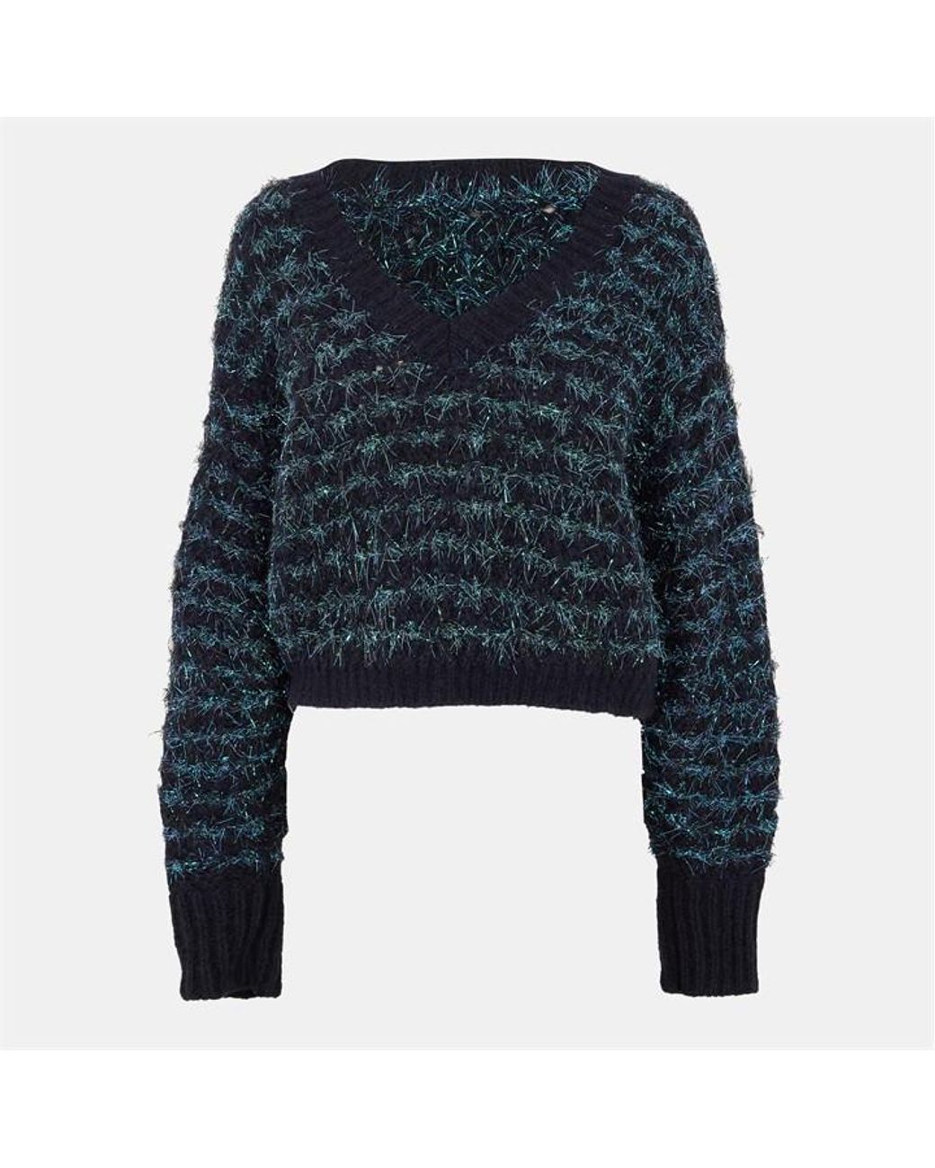 Boss Blue Fagliari Knitted Sweater Vests