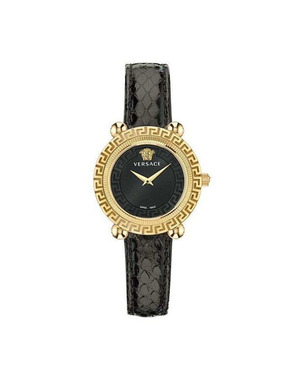 Versace Metallic Greca Twist Analogue Quartz Watch