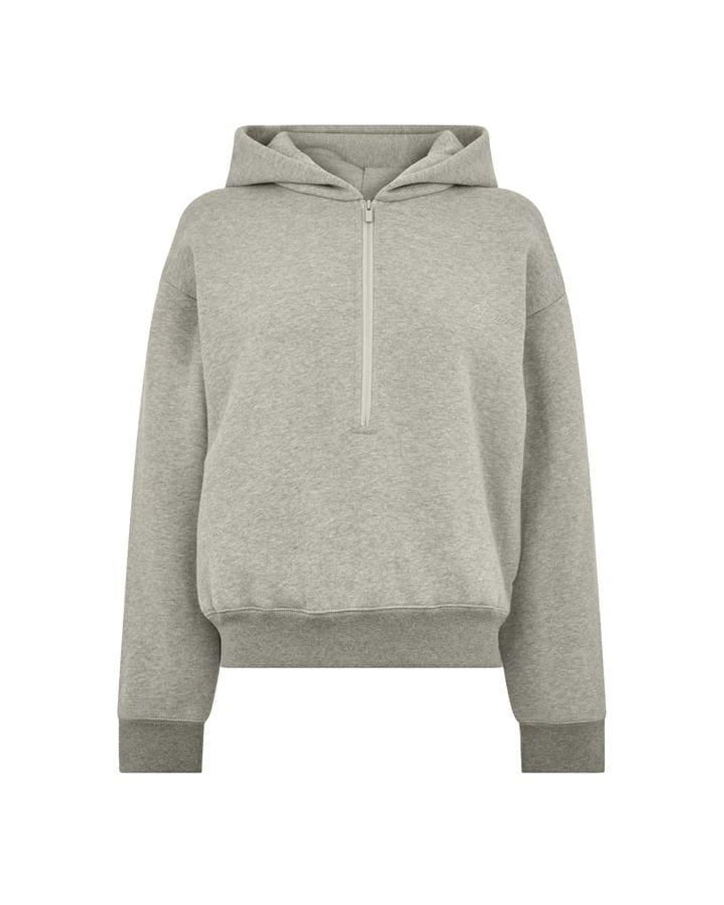 Fear Of God Gray Fge Half Zip Hdy Ld61