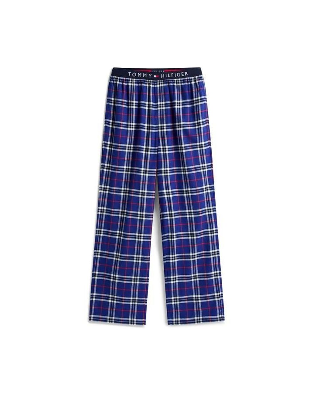 Tommy Hilfiger Blue Essential Flannel Pyjama Trousers for men