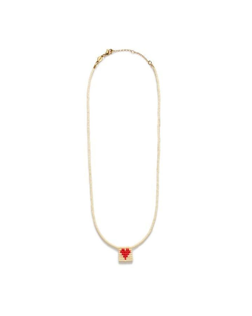 Anni Lu White Love Ncklace Ld61