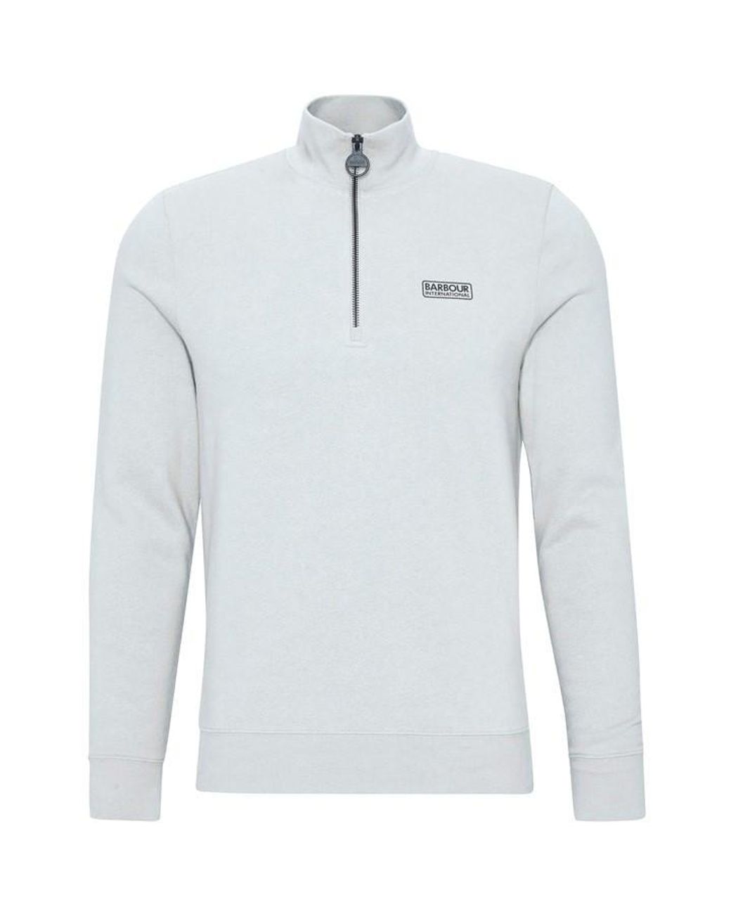 Barbour Natural Essential Half-zip Sweatshirt for men