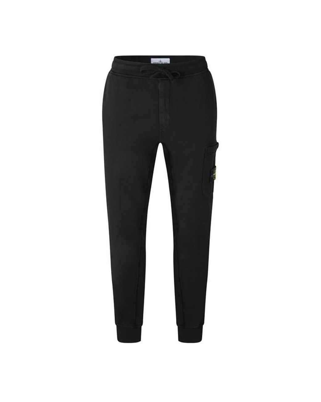 Stone Island Black Stone Hw Flc Jogger Sn64 for men