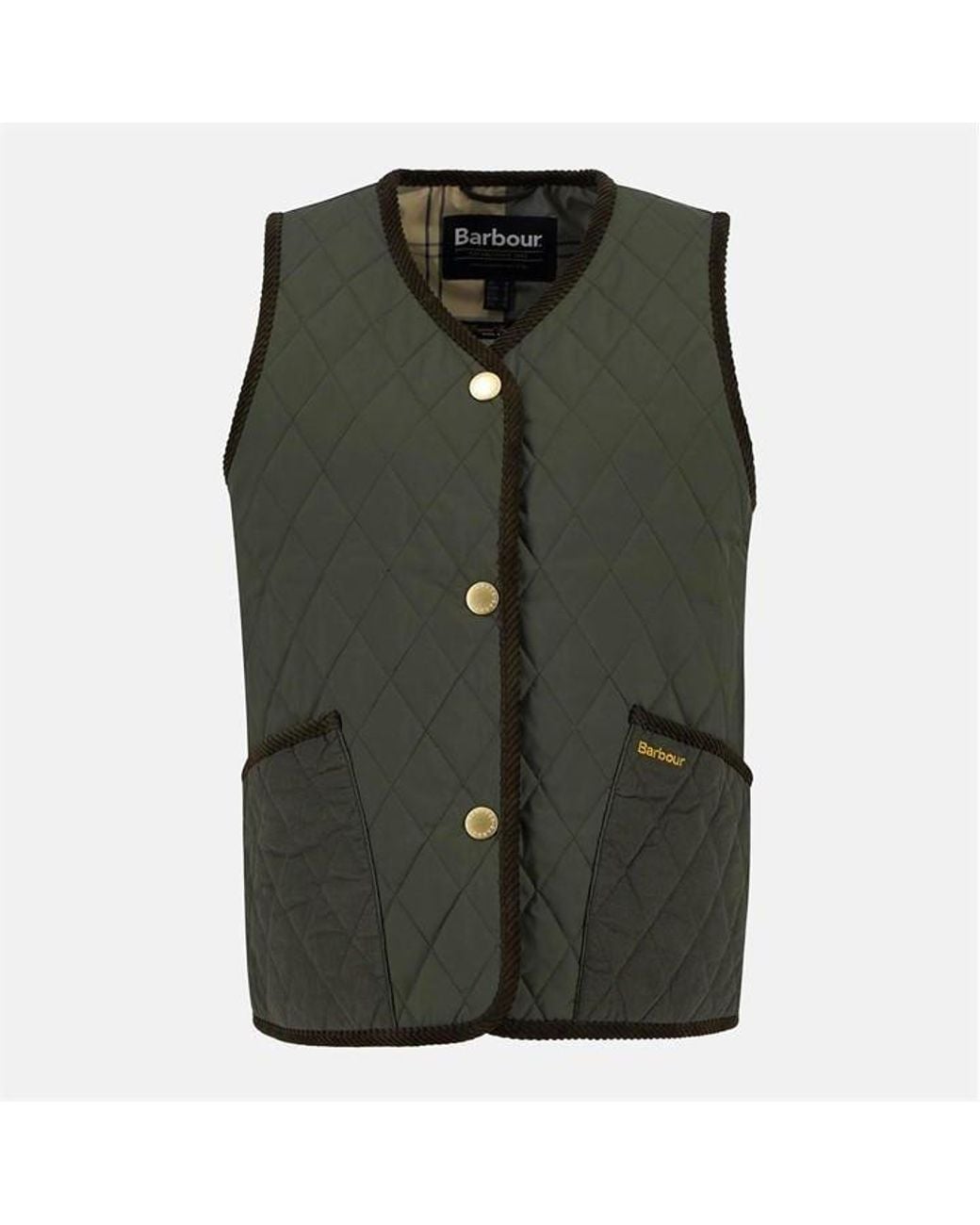 Barbour Green Enid Gilet