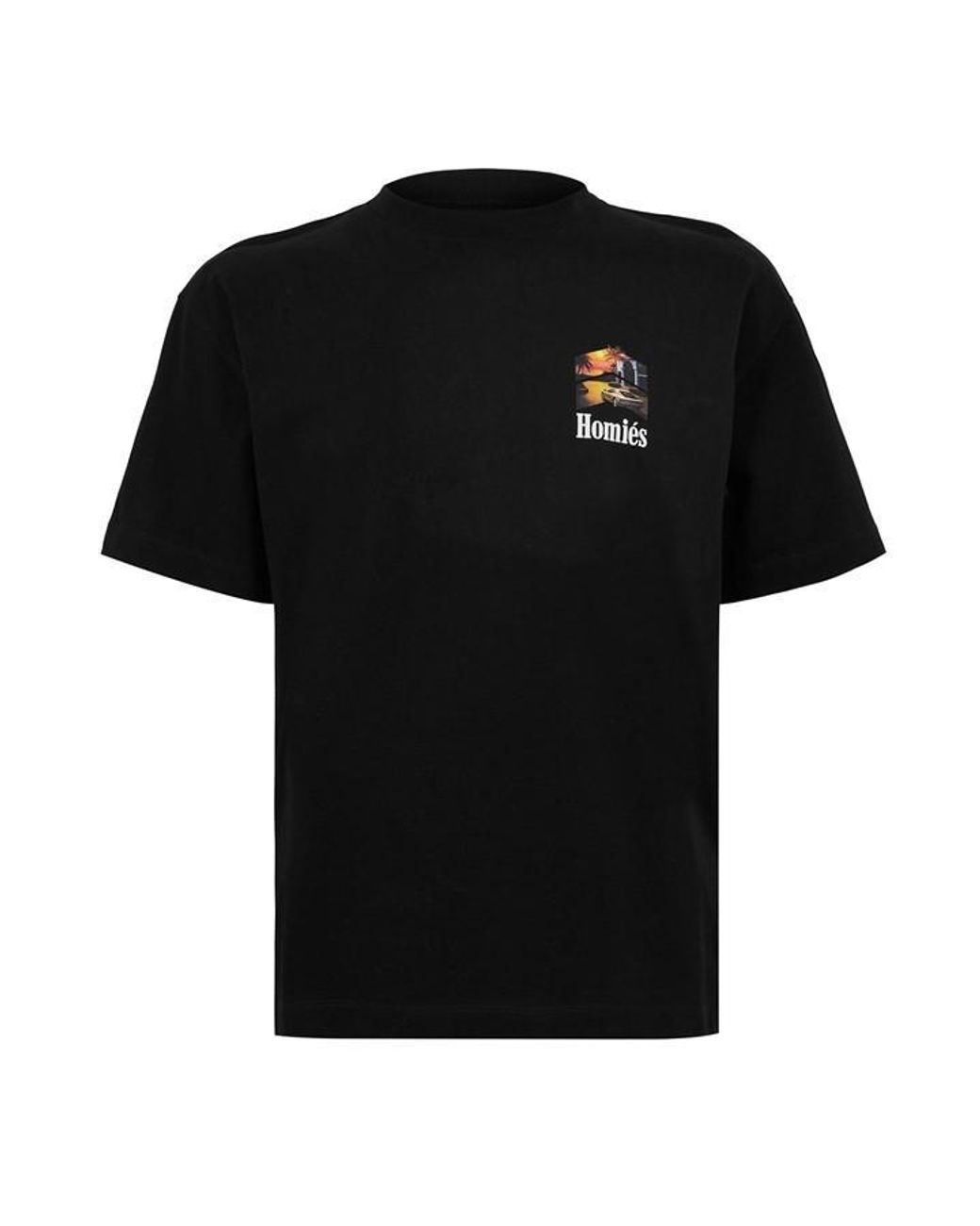 Homies Marbella Black Homies Racing T-Shirt Special Edition Auto for men