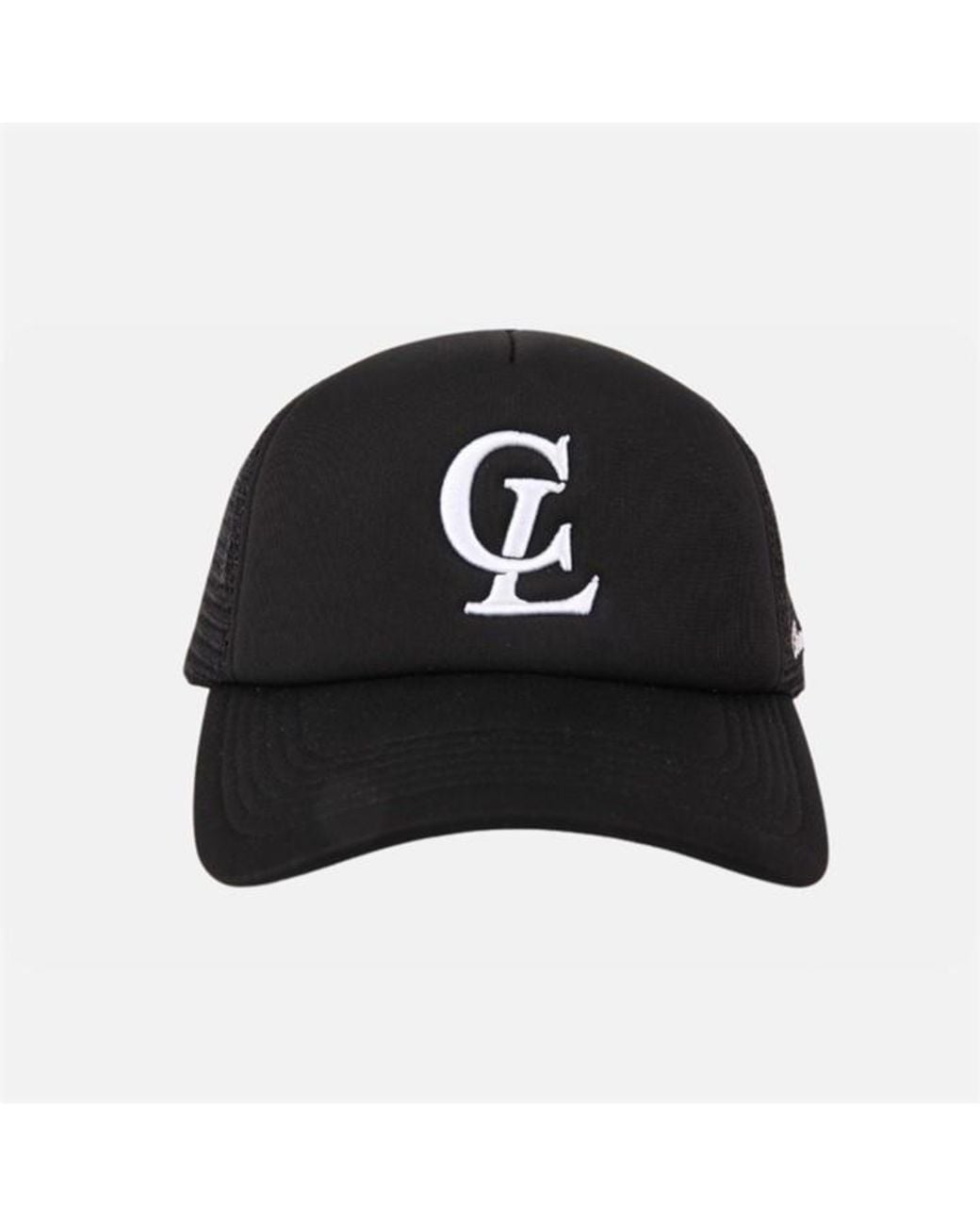 Common Lines Black Cl Monogram Cap for men