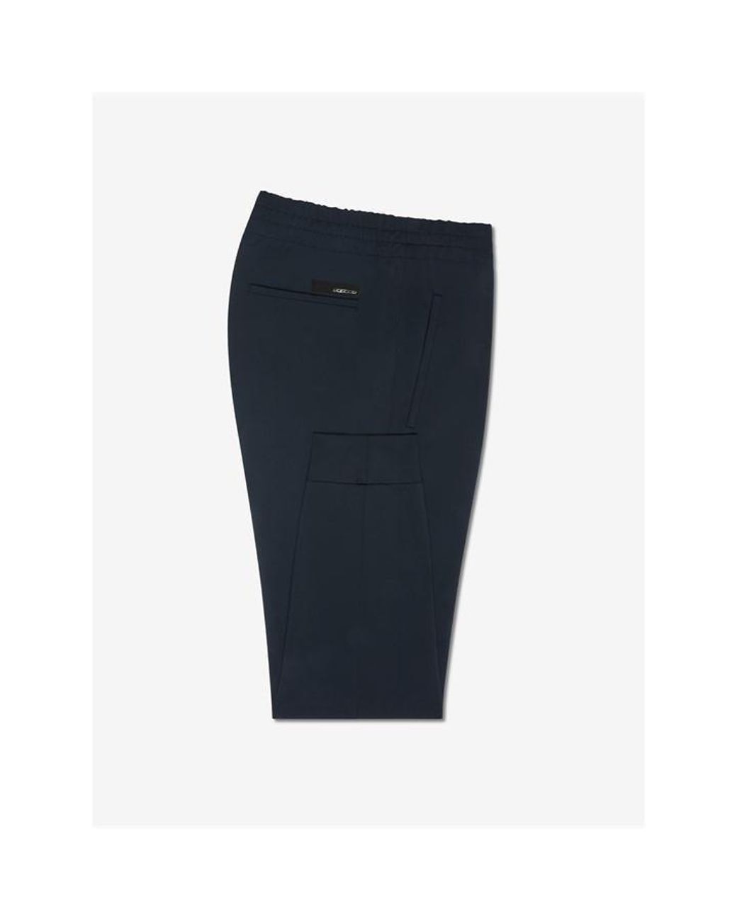 Roberto Ricci Designs Blue Surflex Closed Cuff Fleece Tapered Fit Joggers for men