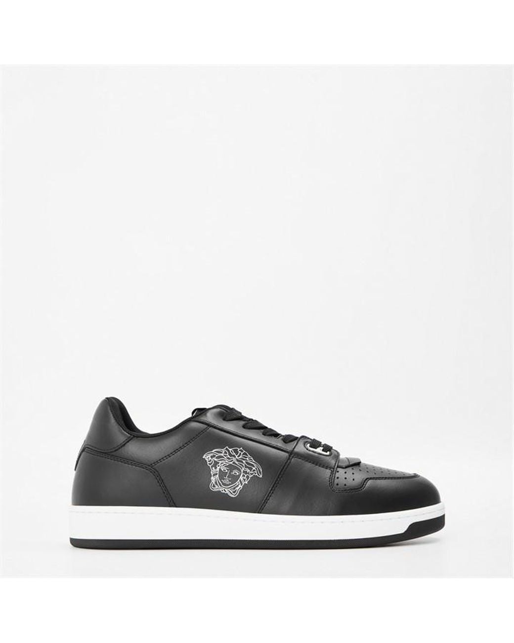 Versace Blue Medusa Sneak Low-Top Trainers for men