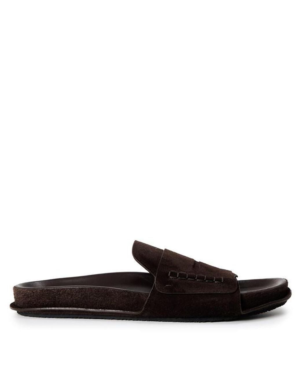 Jacquemus Black Mocassin Slides for men