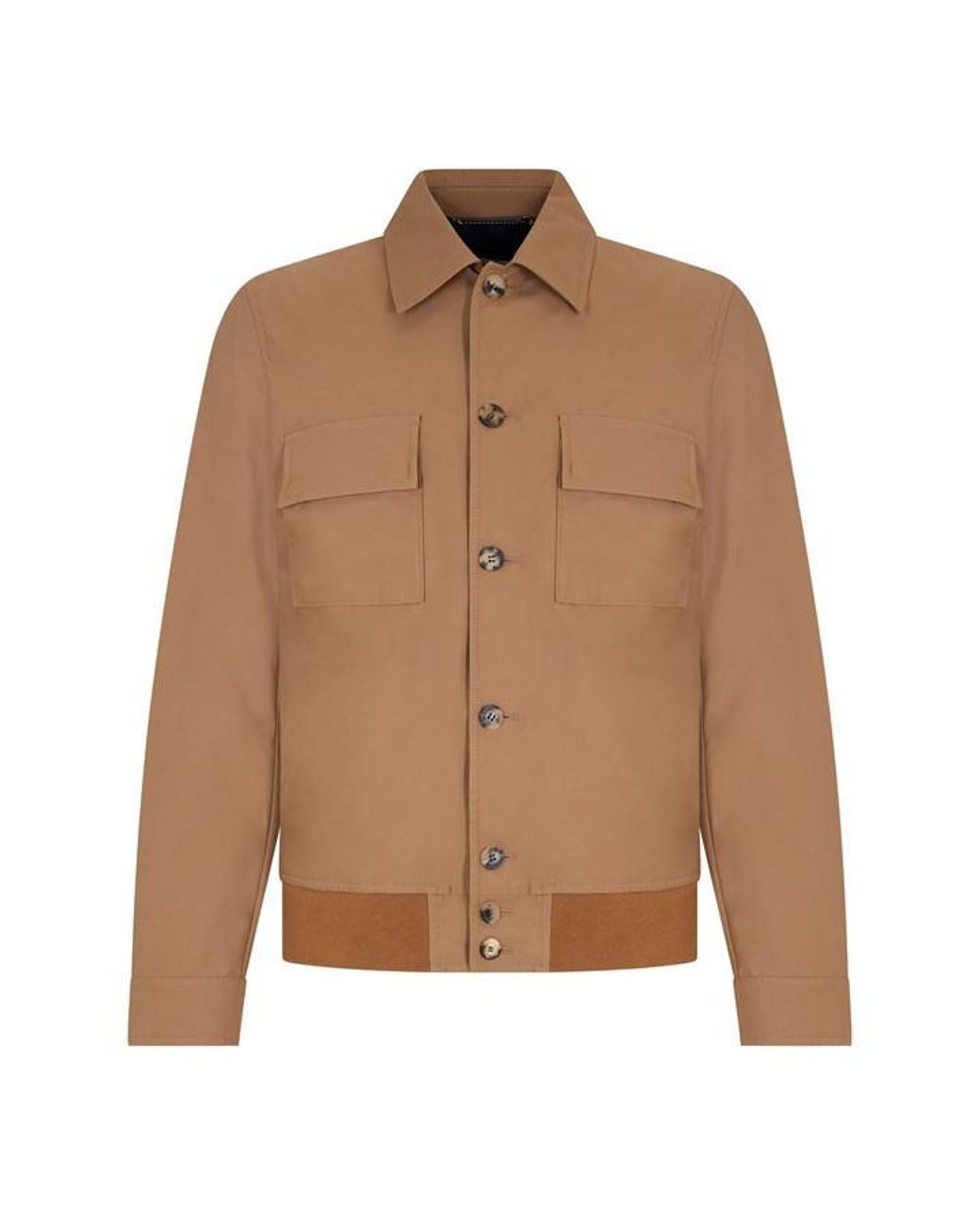 Jacob Cohen Brown Harrington Jacket for men