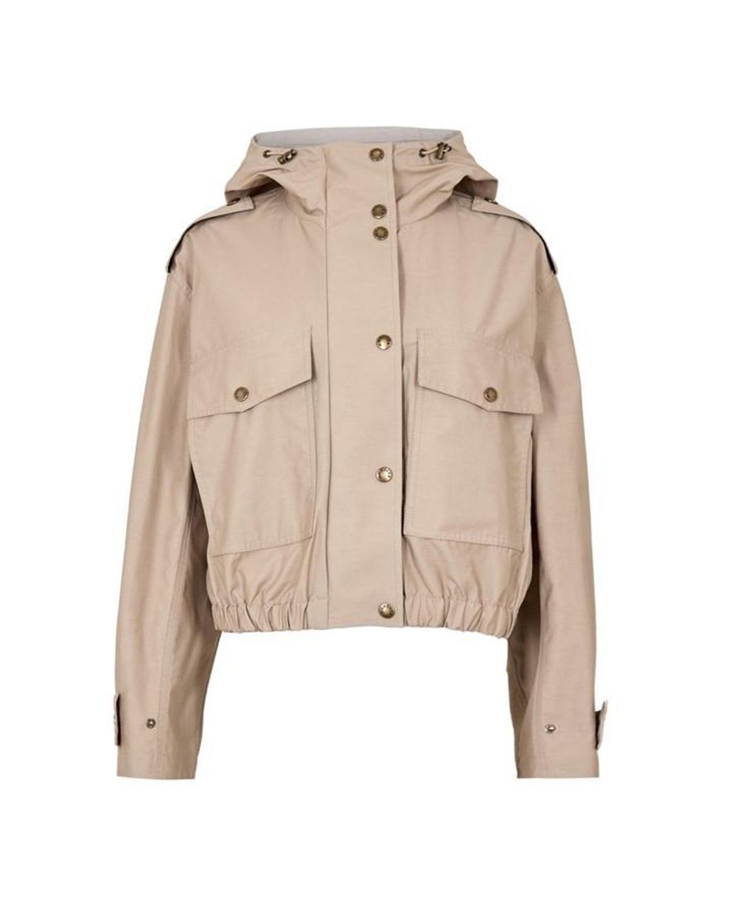 Moncler Natural Rain Anorak Jacket
