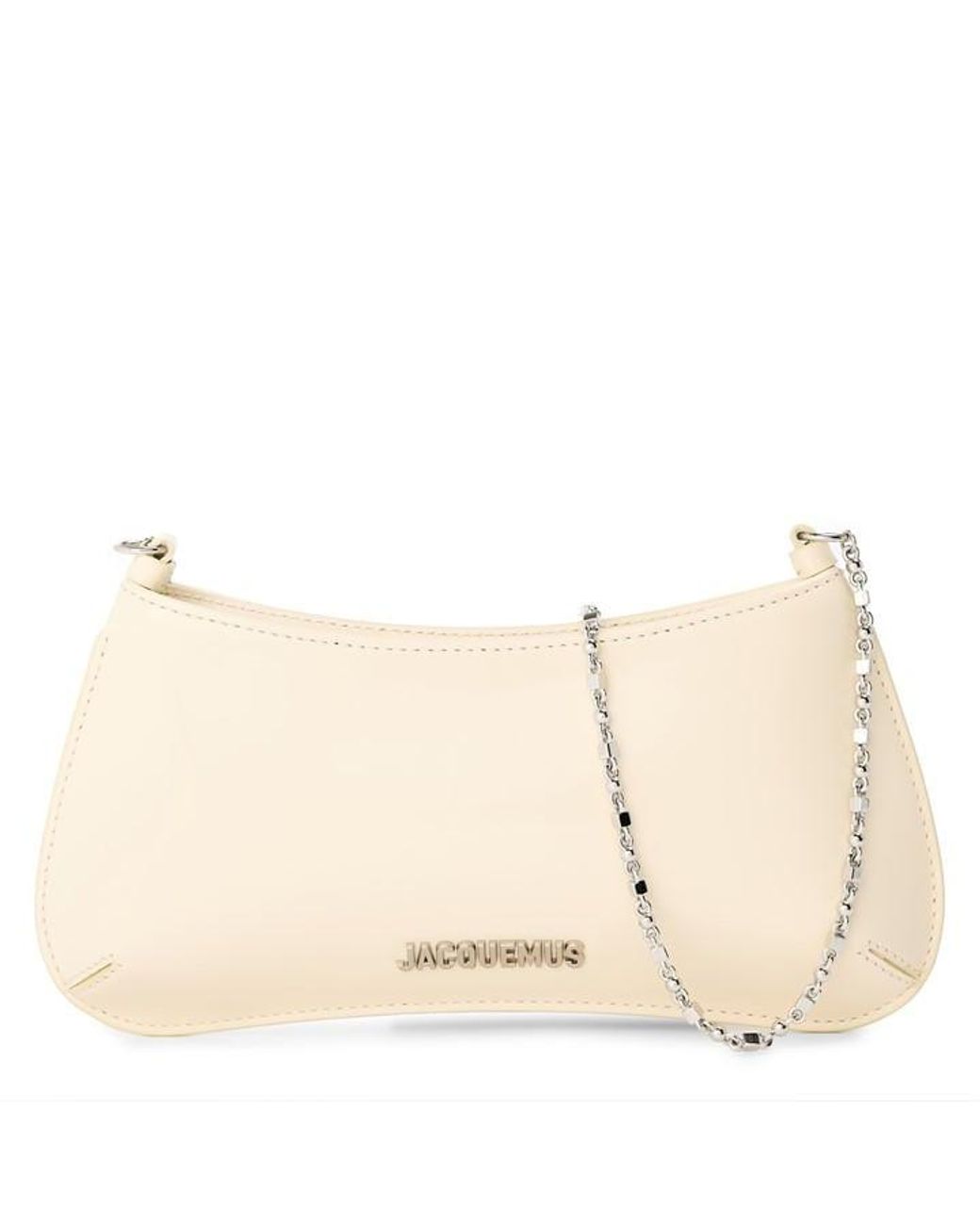 Jacquemus Natural Small Bisou Chain Bag