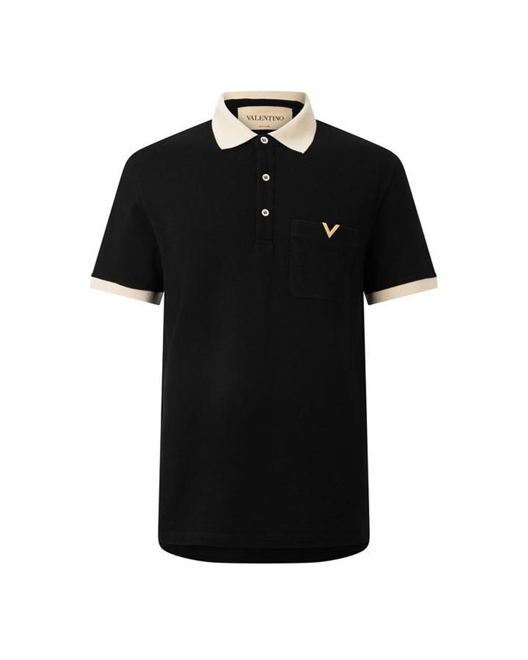 Valentino Black Val Dreamatic Polo Sn64 for men