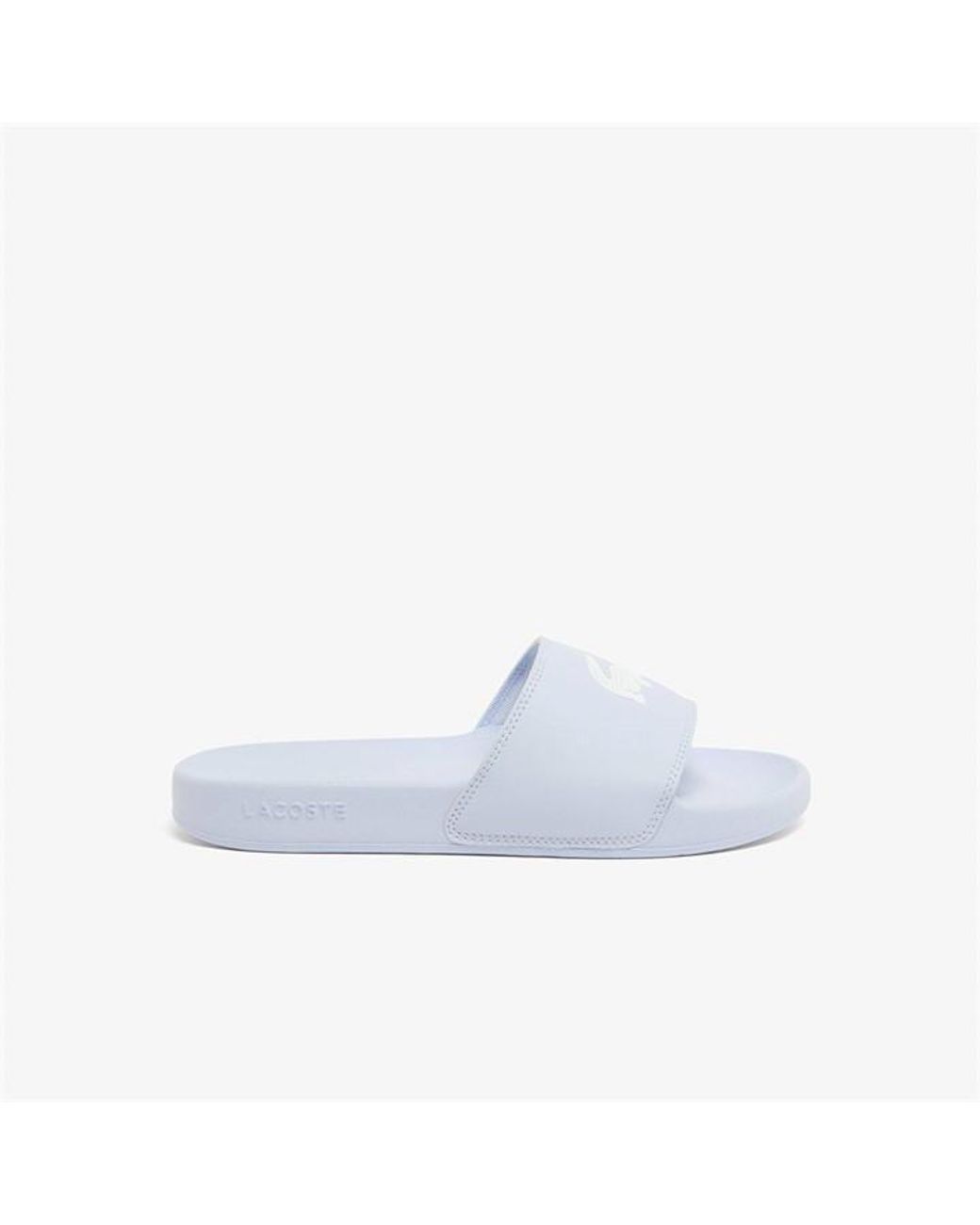 Lacoste White Serve Sliders