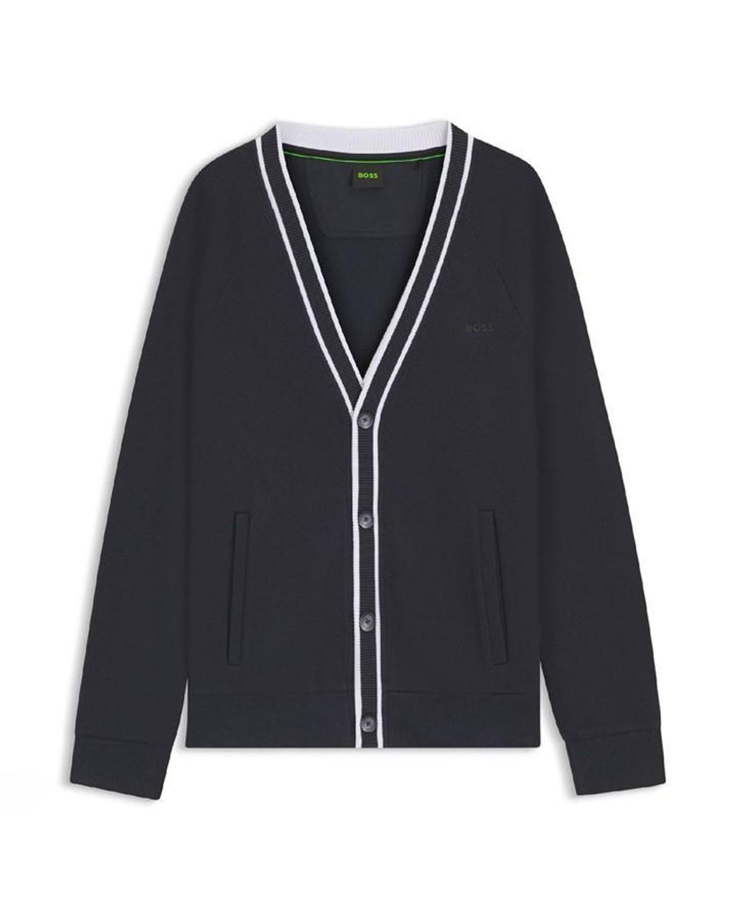 Boss Black Sardigan Relaxed Fit Cardigan for men