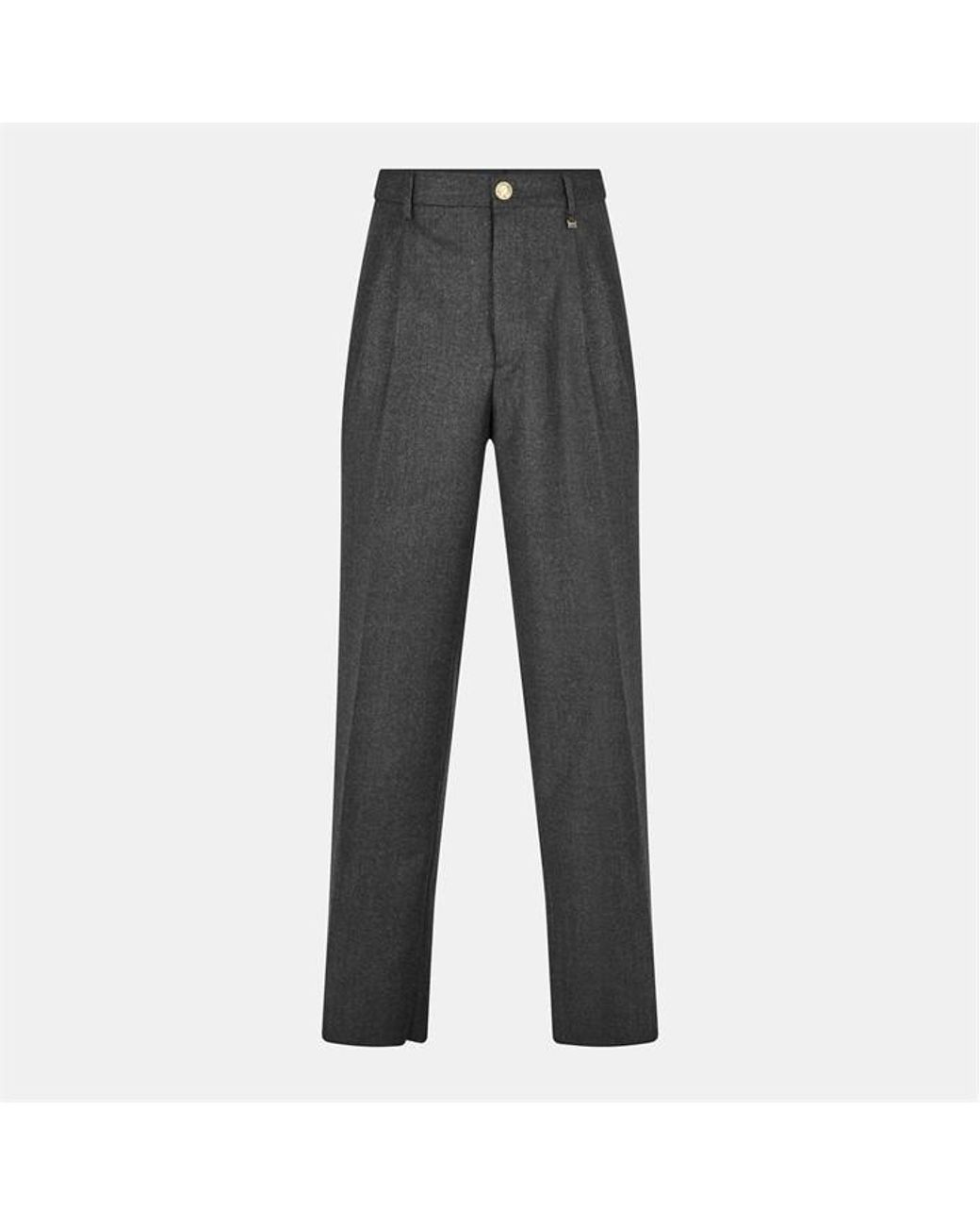 Vivienne Westwood Gray Tailored Suit Trousers for men