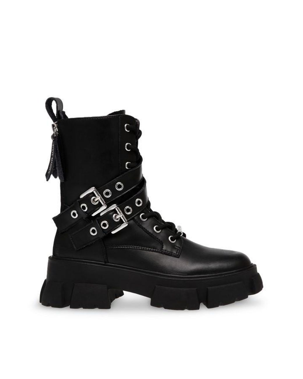 Steve Madden Black Traction Boot Slippers