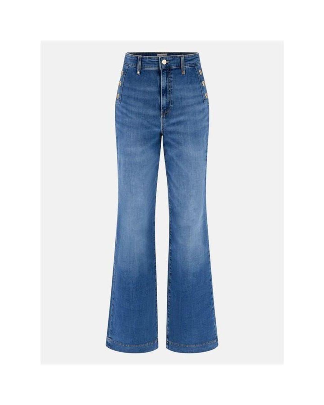 Guess Blue New Faye Bootcut Jeans