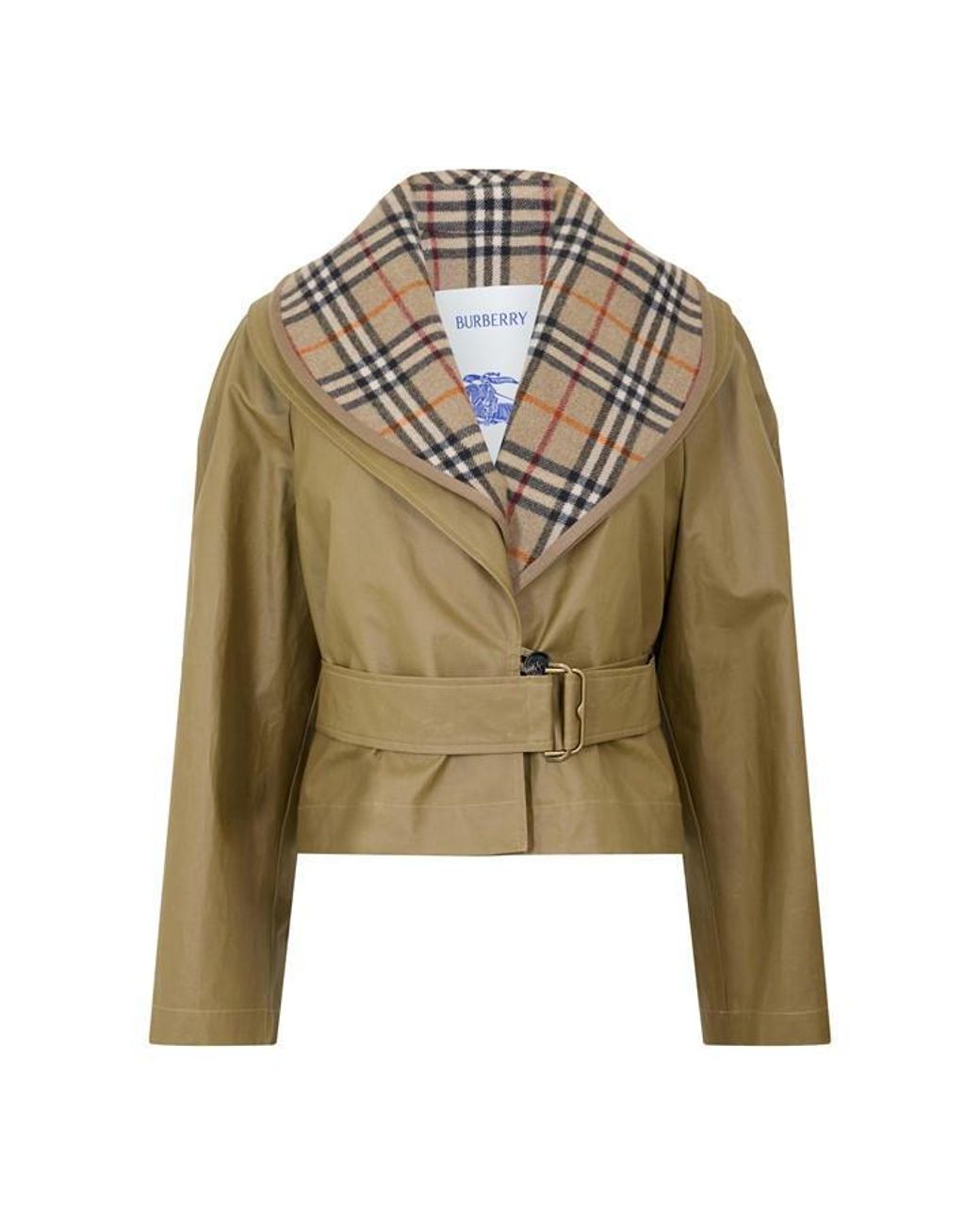 Burberry Brown Burb Carlton Coatigan