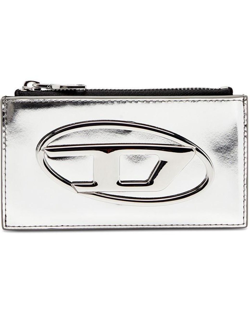 DIESEL Metallic Card Holder