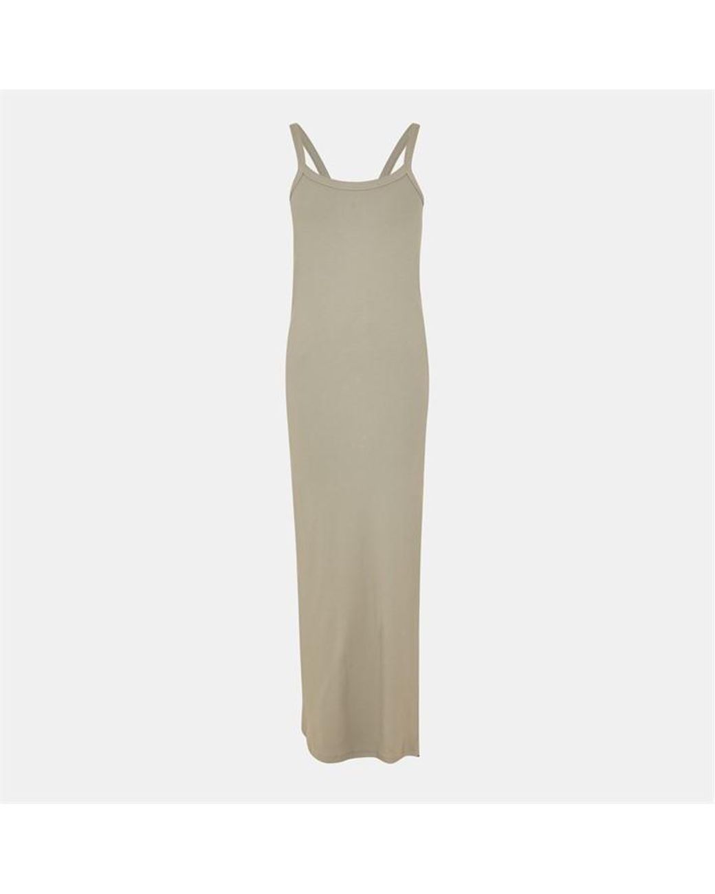 Represent Natural Rep Initial Maxi Dress