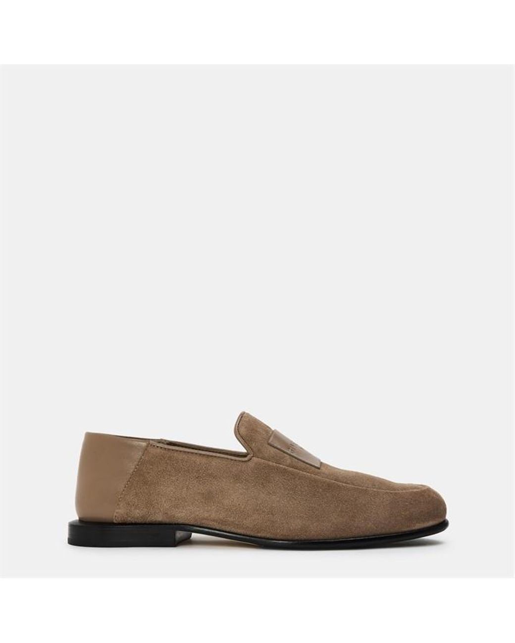Givenchy Brown Giv Suede Loafers