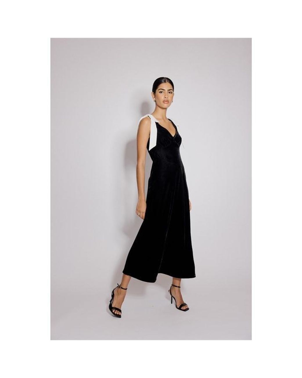 Nobody's Child Blue Lenka Midi Dress