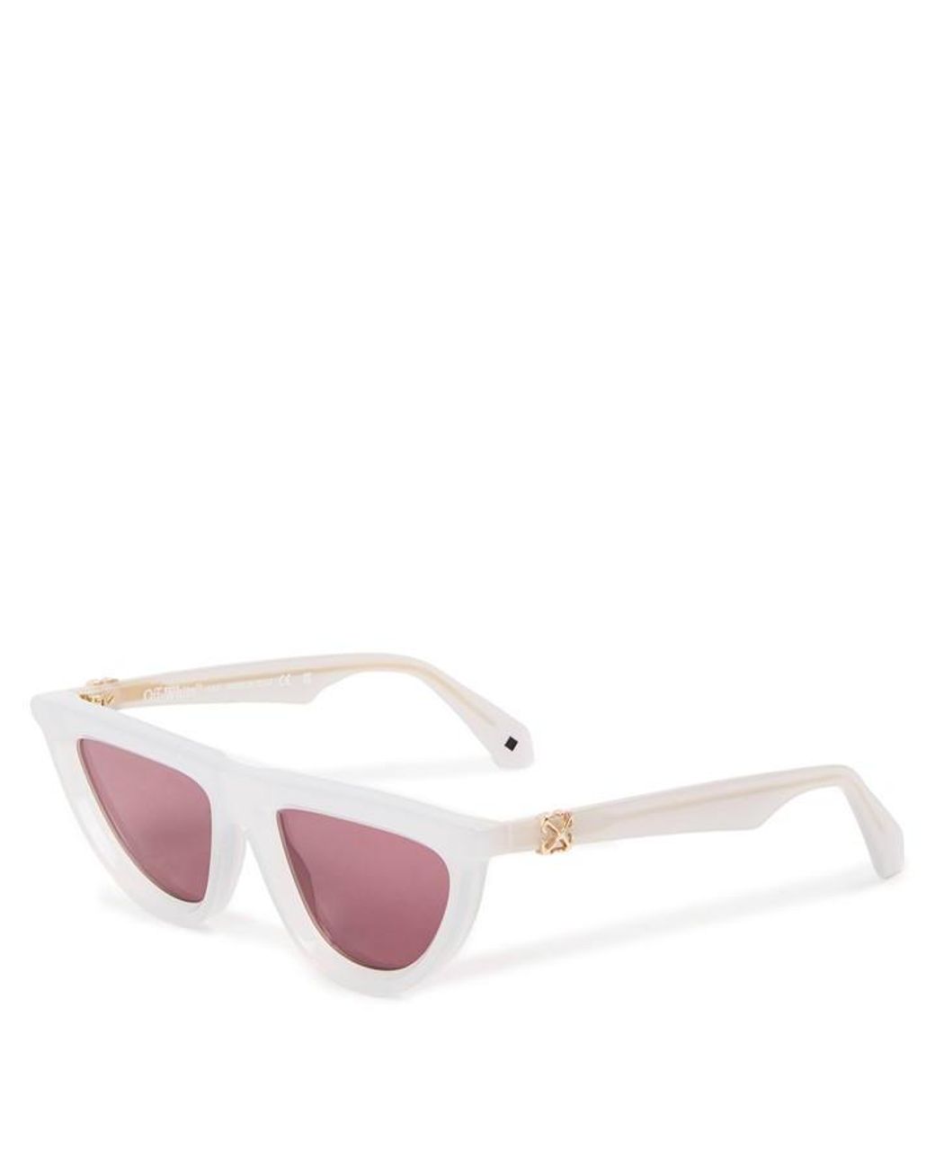 Off-White c/o Virgil Abloh Pink Off Jasper Sunglasses 99