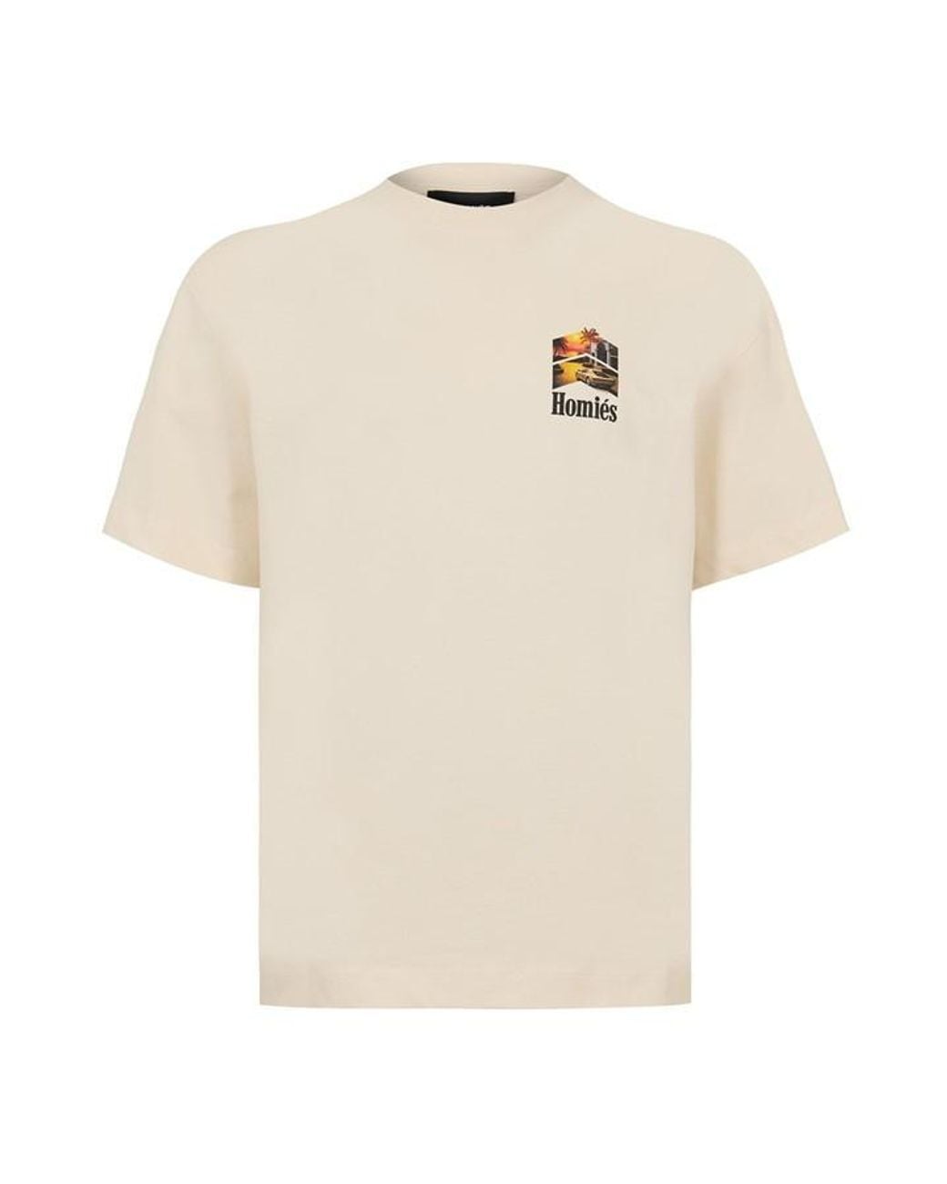 Homies Marbella Natural Homies Racing T-Shirt Special Edition Auto for men