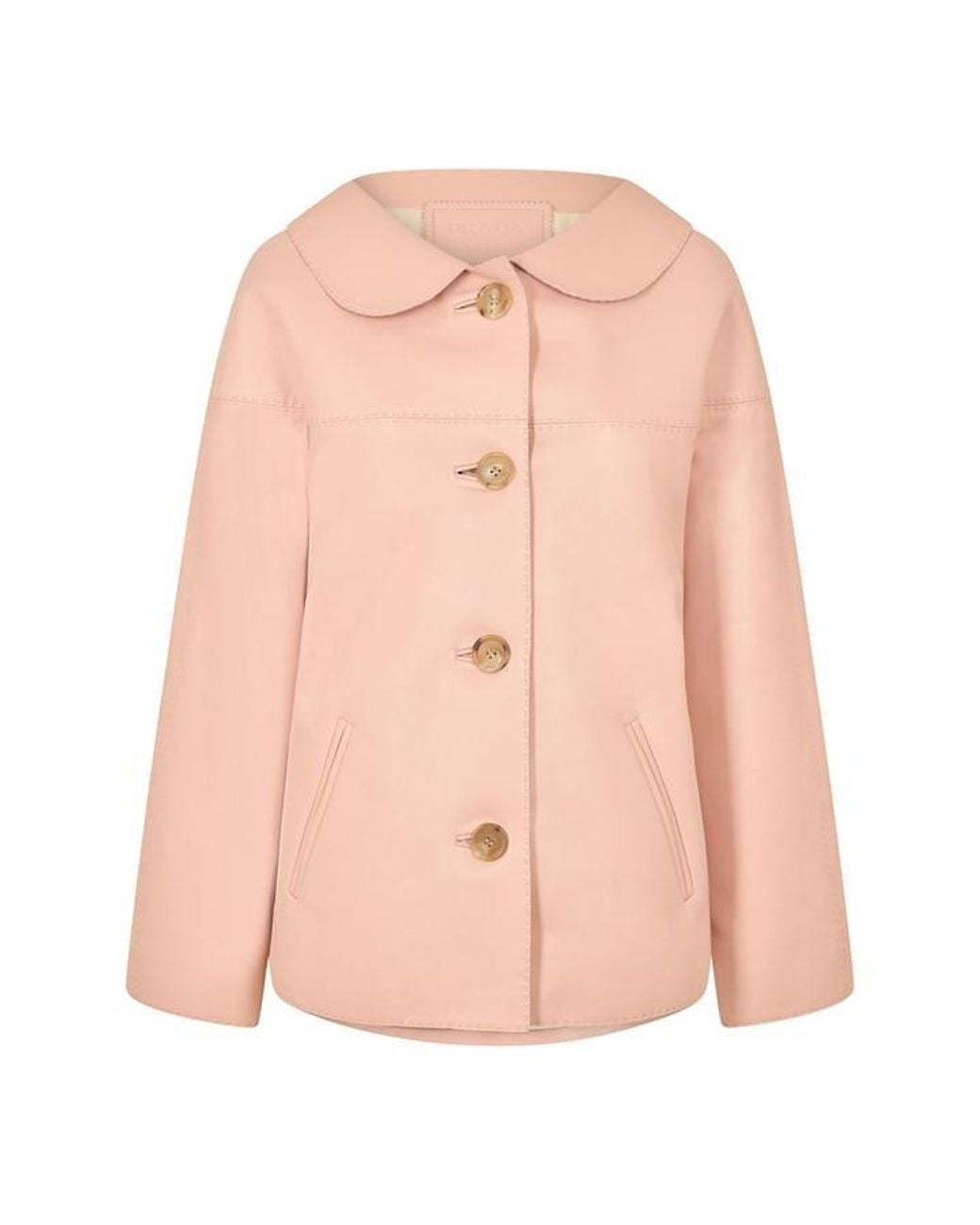 Prada Pink Leather Jacket