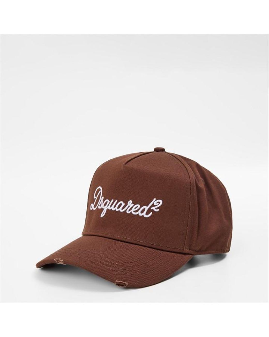 DSquared² Brown Dsq Signature Cap Sn62 for men