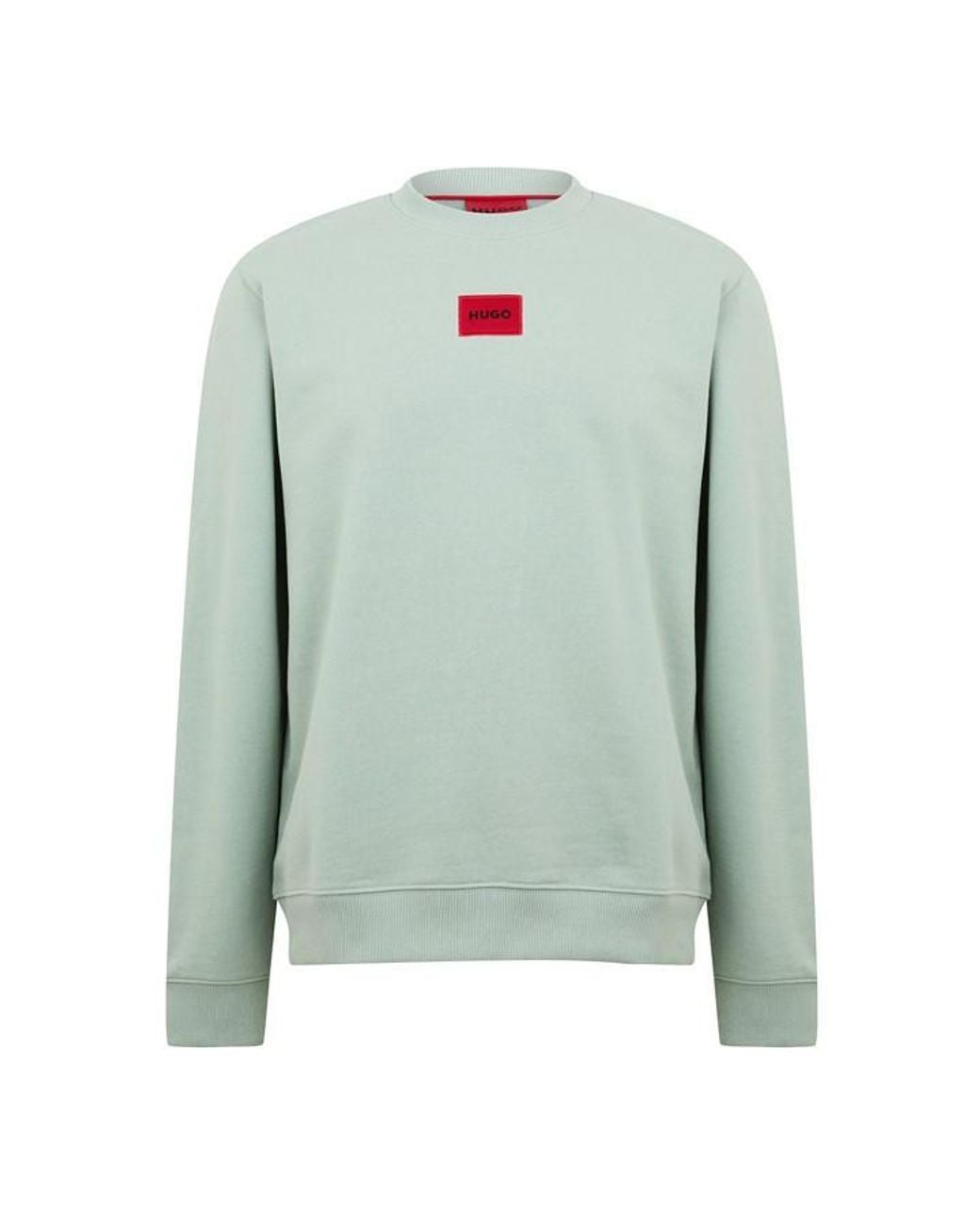 HUGO Brown Long Sleeve Contemporary Sweatshirt for men