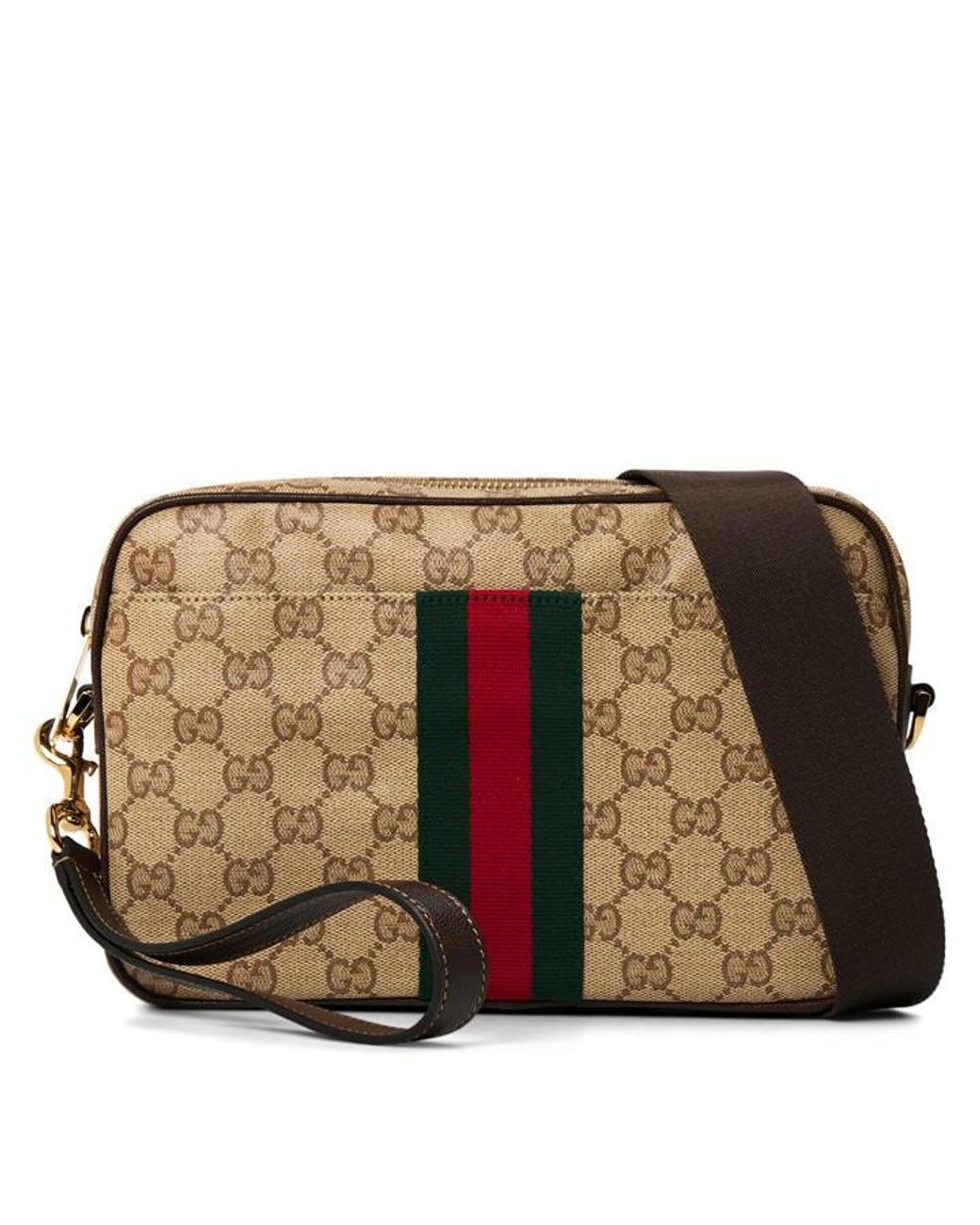 Gucci Brown Gg Crossbody Sn64 for men