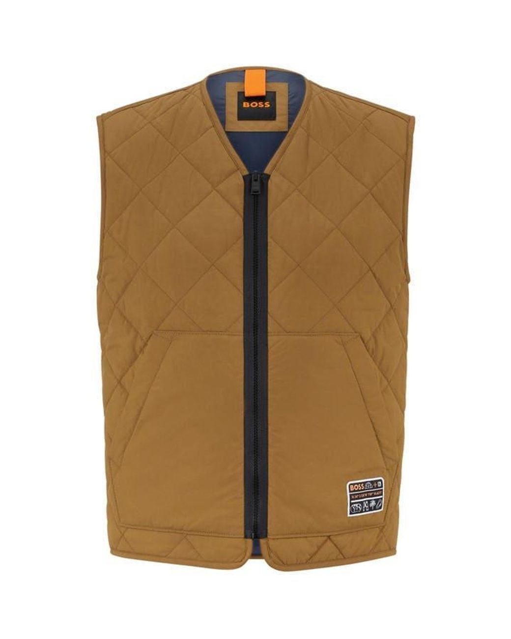 Boss Natural Okella Sleeveless Gilet for men