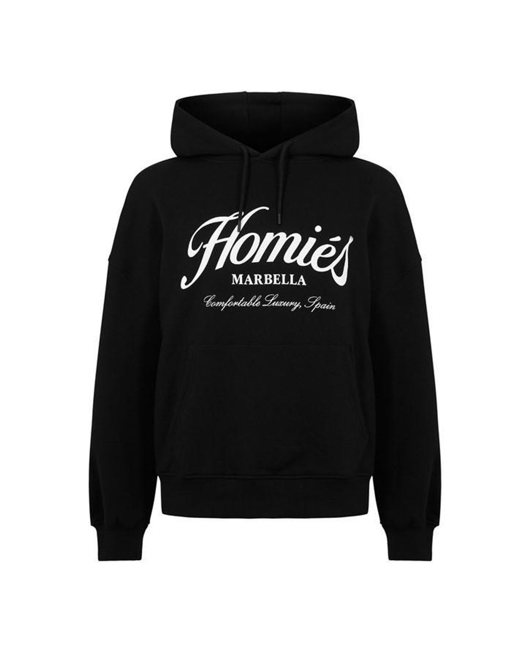 Homies Marbella Black Homies Essentials Hoodie for men
