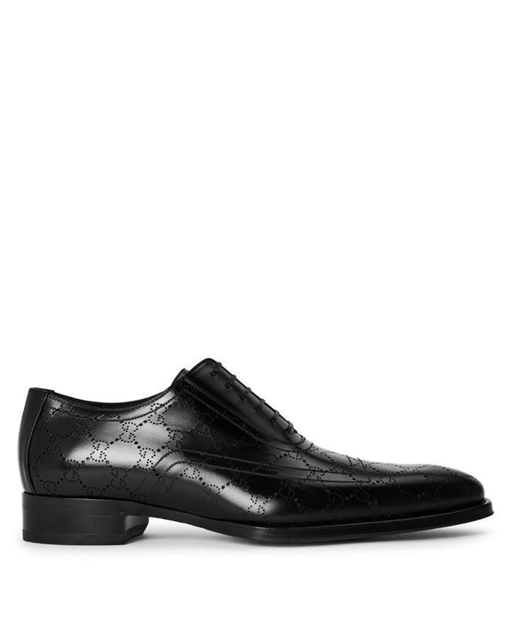 Gucci Black Derby Shoes for men