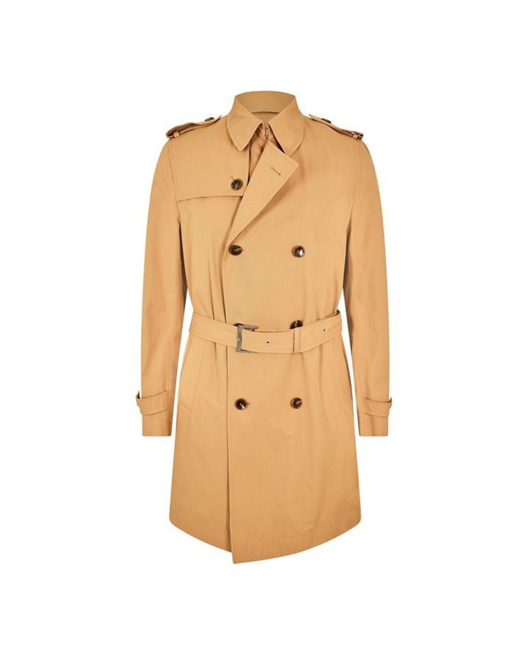 Boss Natural H Hyde Trench Overcoat for men