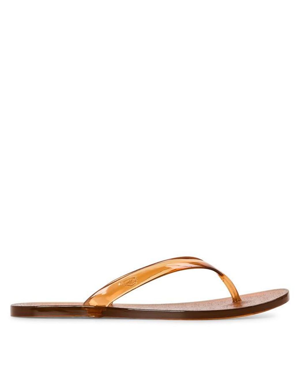 Ancient Greek Sandals Brown Jelly Flip Flops