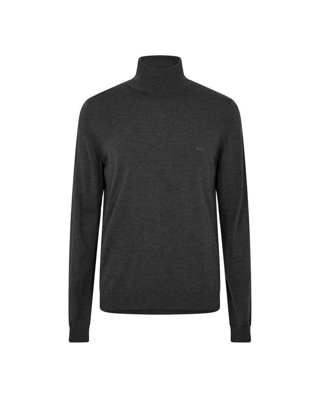 Boss Blue Baldebert E Turtle Neck Jumper for men
