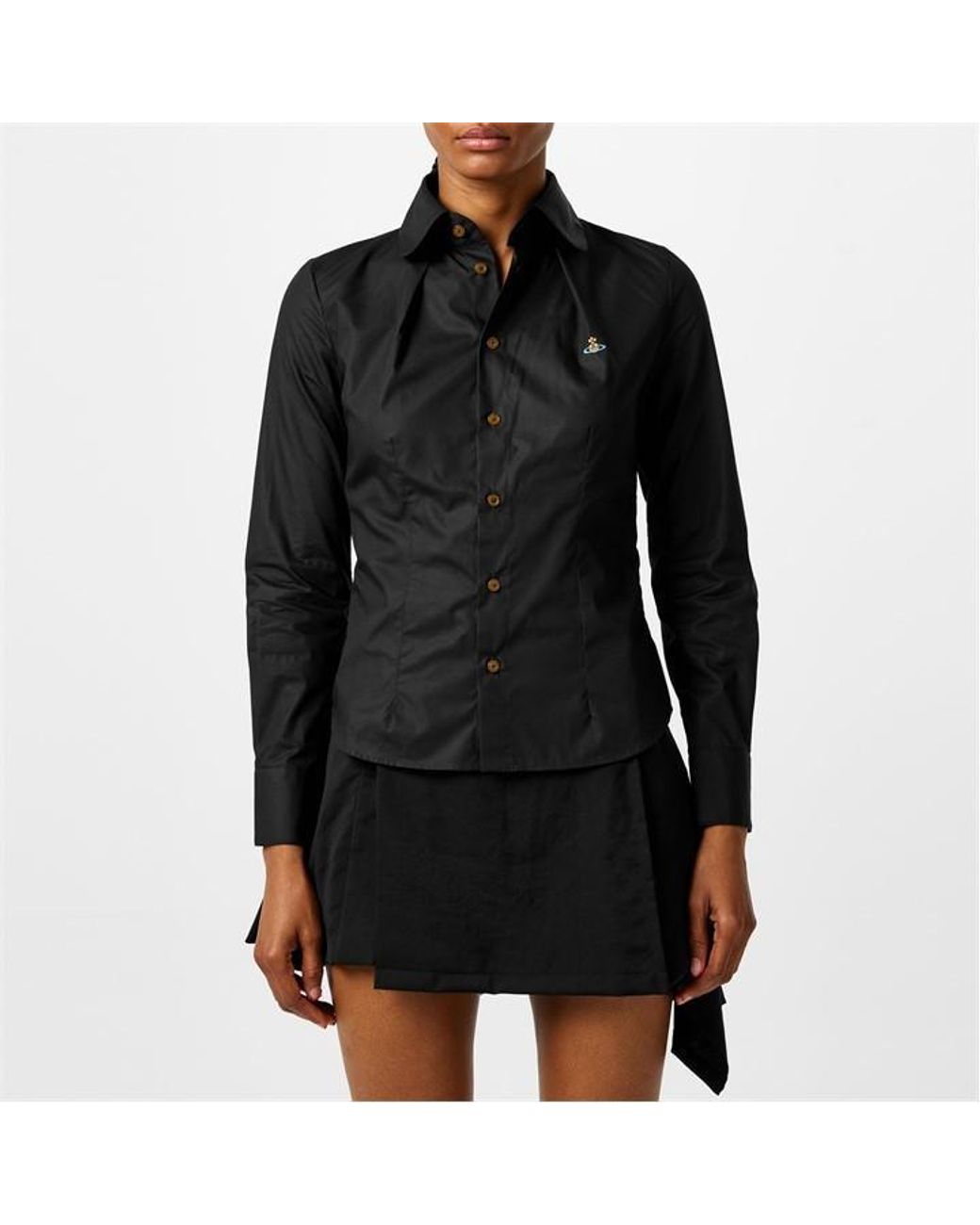 Vivienne Westwood Black Toulouse Cotton Shirt