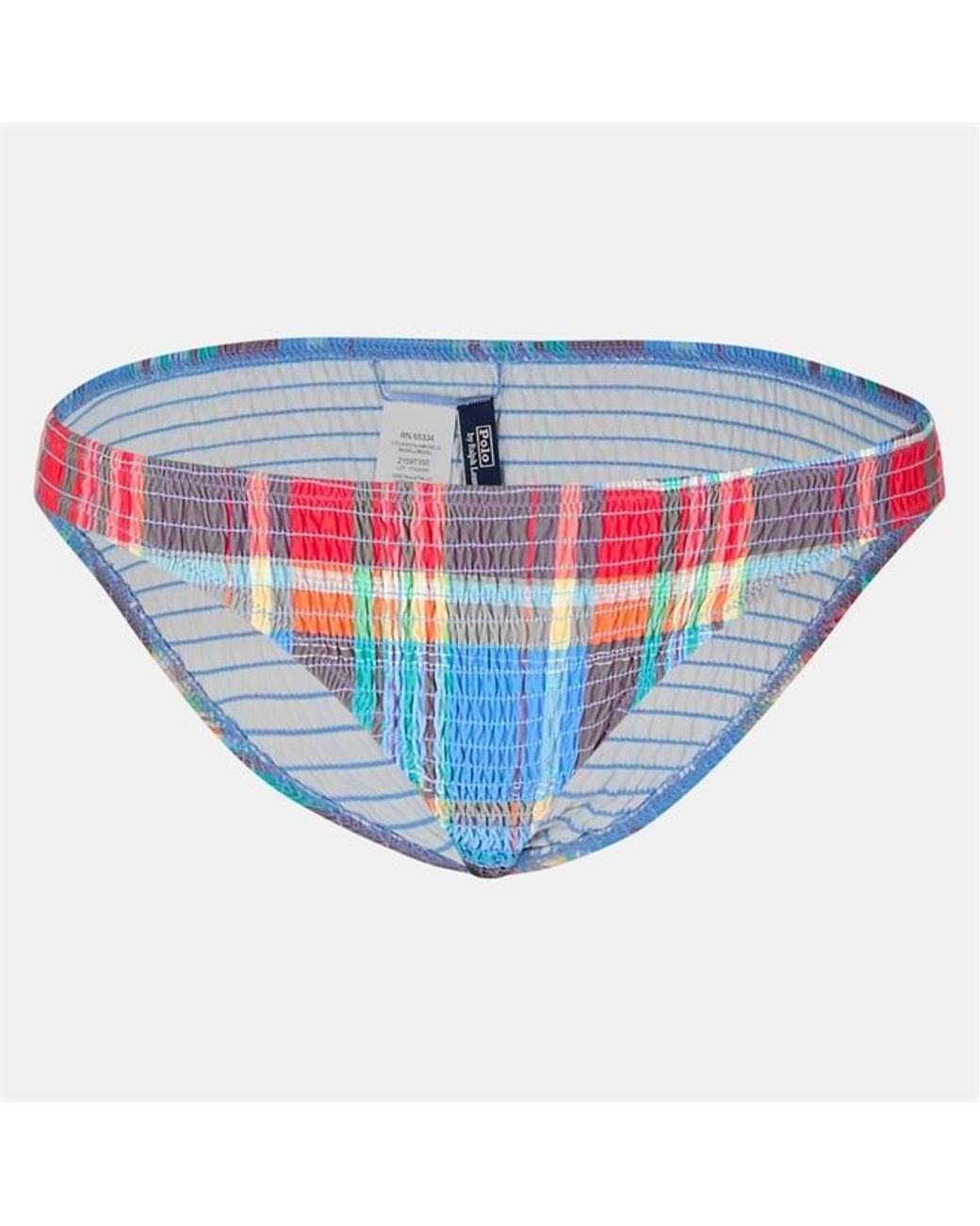 Polo Ralph Lauren Blue Devin Hipster Bikini Bottoms