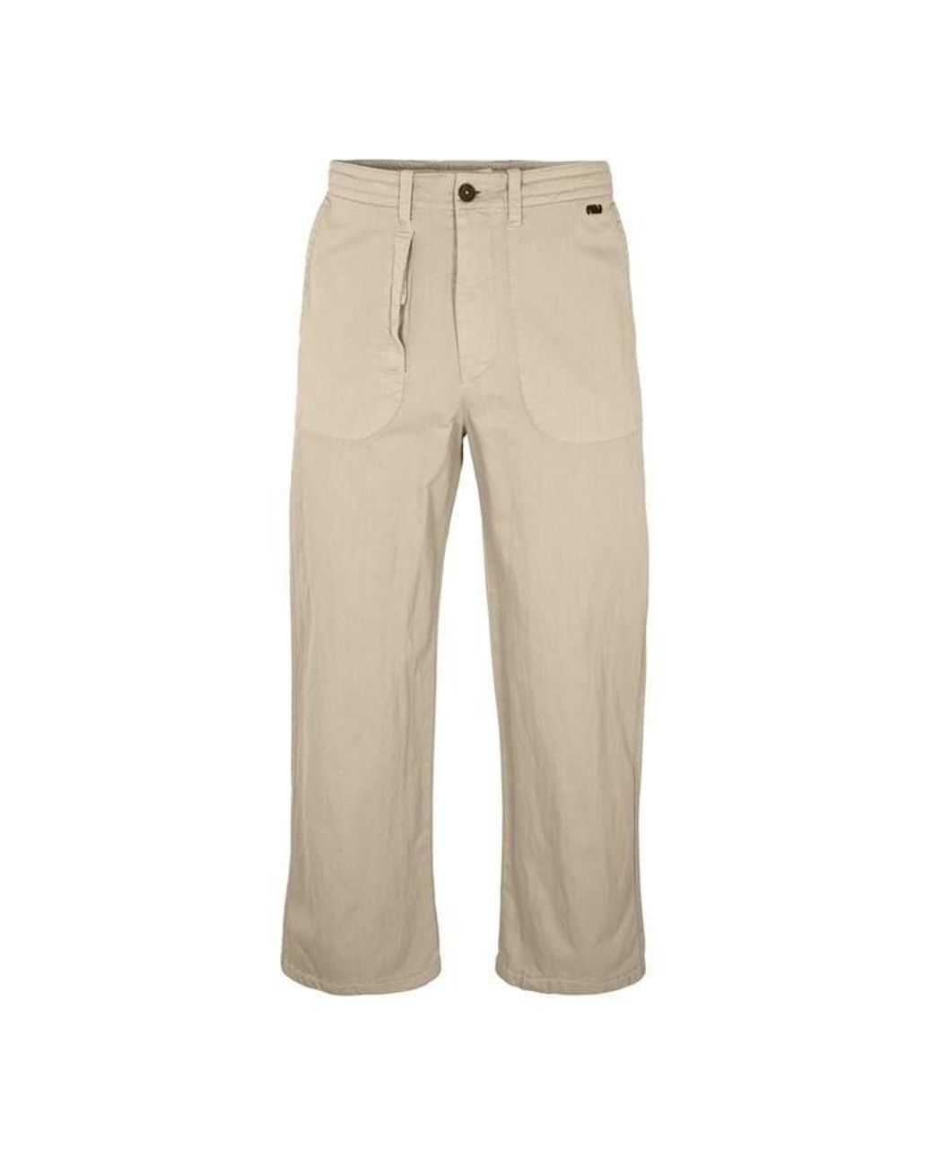 Massimo Osti Studio Gray Gabardine Chinos for men