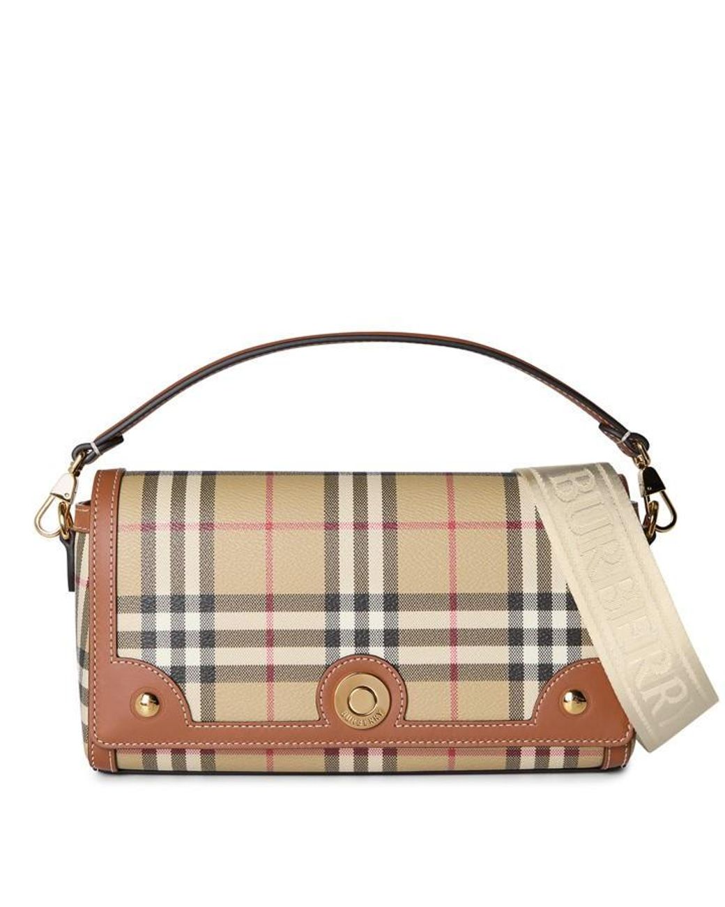 Burberry Brown Burb Note Aop Xb