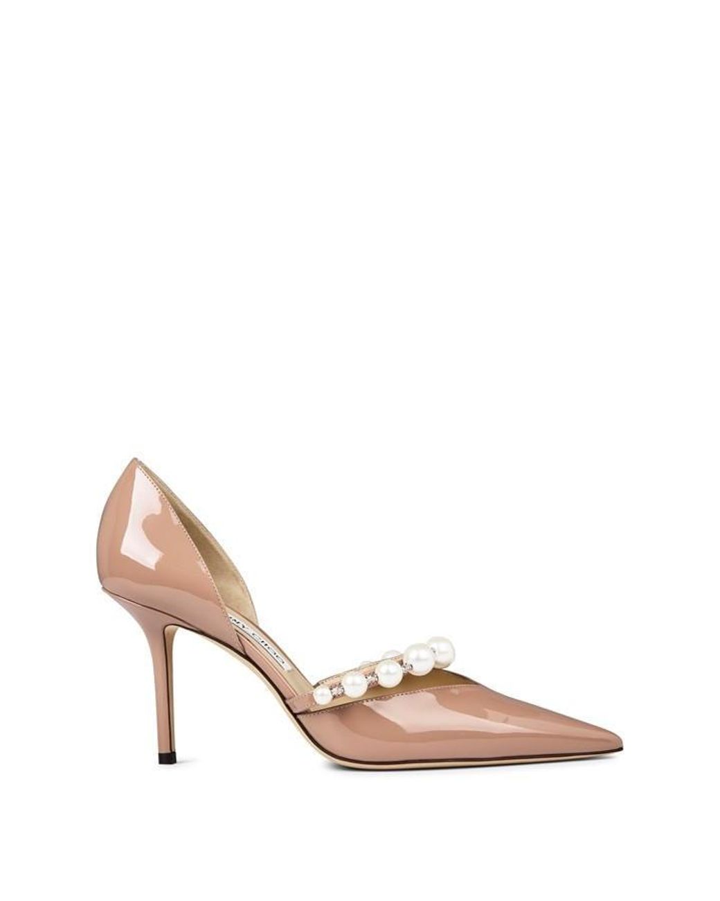 Jimmy Choo Brown Aurelie 85 Pumps