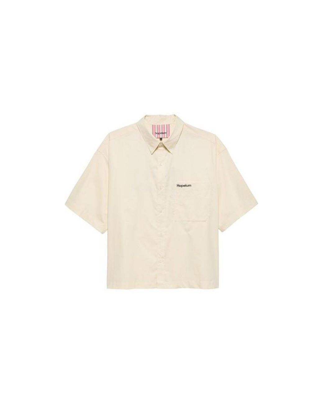 HOPEIUM Natural Ss Poplin Sh Sn64 for men