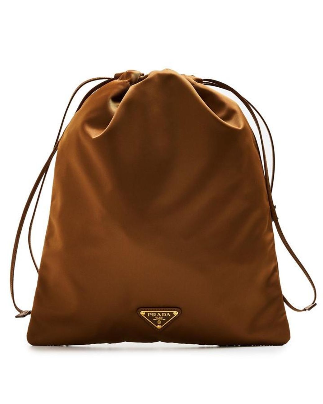 Prada Brown Wish Re-Nylon Pouch