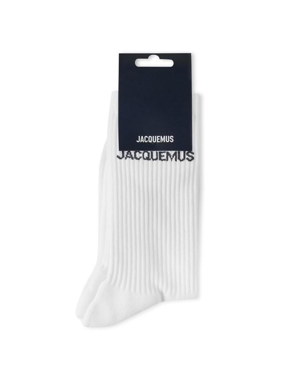 Jacquemus Black Logo Cotton Les Socks