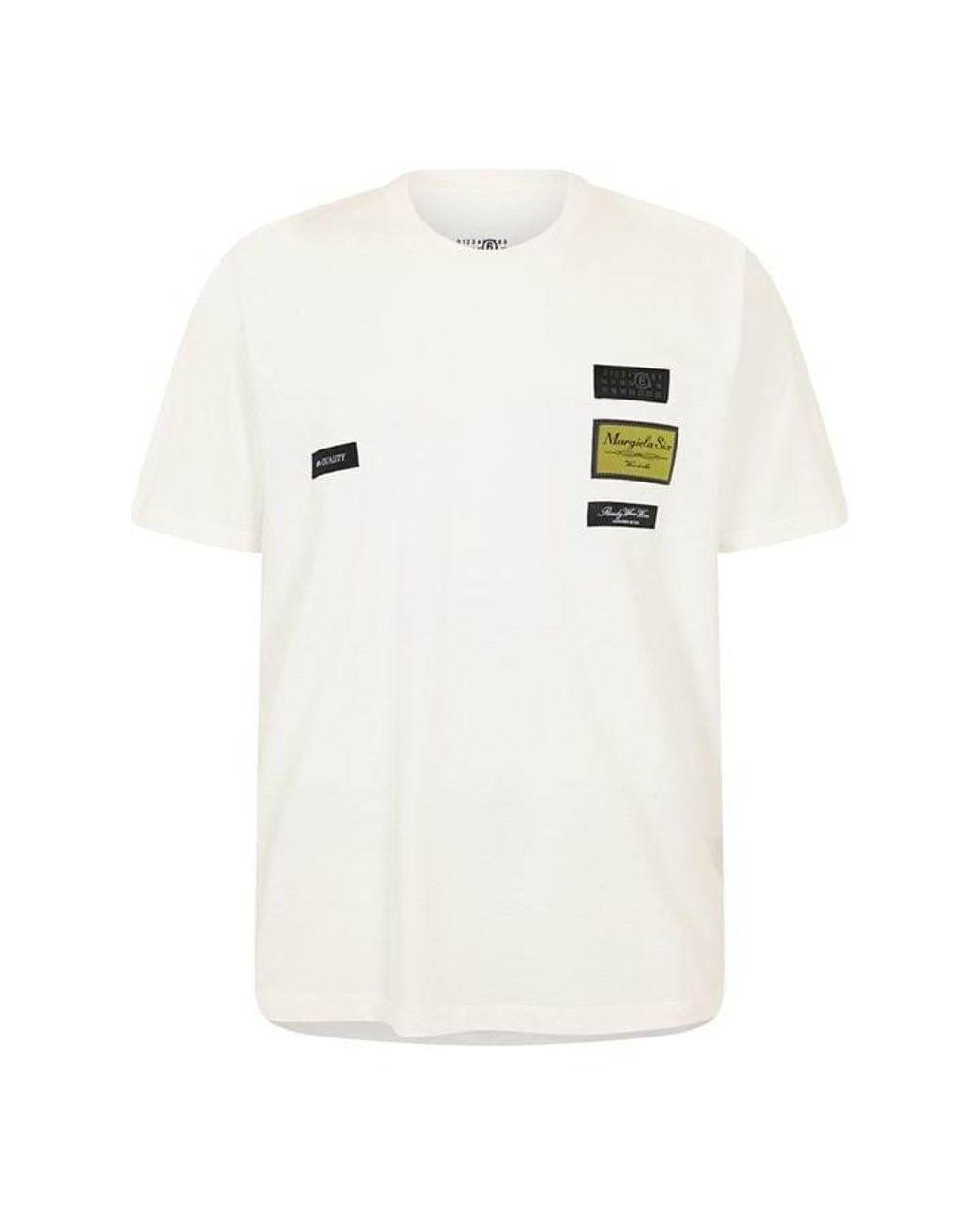 MM6 by Maison Margiela White Label T-Shirt for men