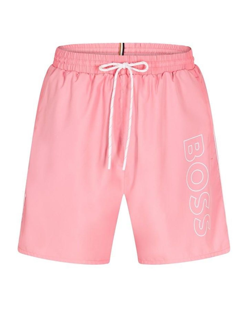 Boss Red Swim Shorts With Logo Detail (Stormfish) for men